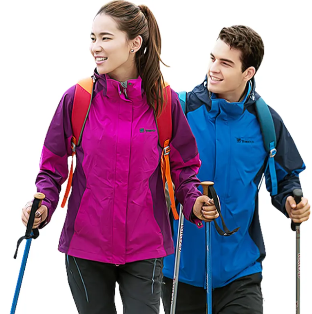 防水、透氣、耐磨登山服